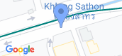 地图概览 of Ascott Sathorn Bangkok