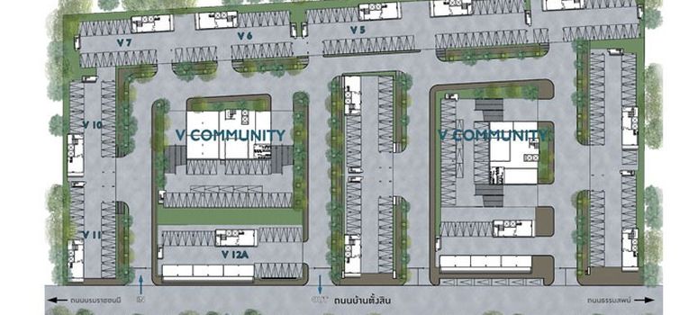 Master Plan of วี คอนโด ศาลายา - Photo 1