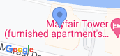 Vista del mapa of Mayfair Residency
