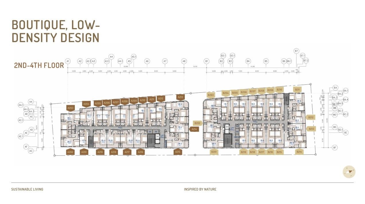 Building Floor Plan of เดอะ ซีโร่ ในยาง - ชั้น 2 - 4