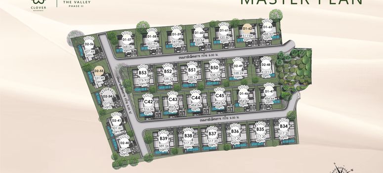 Master Plan of Clover Residence - The Valley Phase II - Photo 1