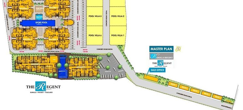 Master Plan of The Regent Kamala Condominium - Photo 1