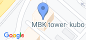 지도 보기입니다. of MBK Tower