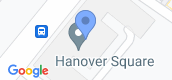 지도 보기입니다. of Hanover Square