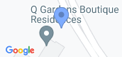 지도 보기입니다. of Q Gardens Boutique Residences