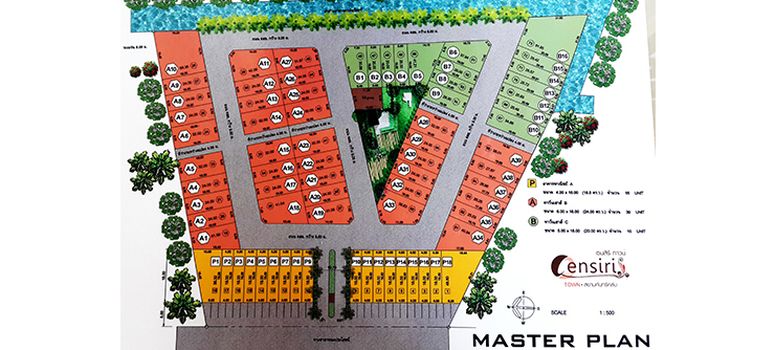 Master Plan of เซนสิริ ทาวน์ สยามคันทรีคลับ - Photo 1