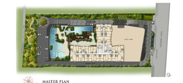 Master Plan of Supalai Icon Sathorn - Photo 1