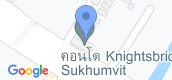 地图概览 of Kensington Sukhumvit – Thepharak