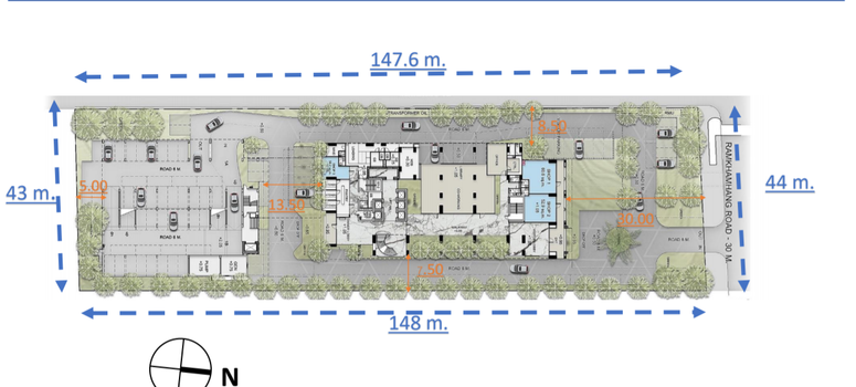 Master Plan of ไนท์บริด คอลลาจ รามคำแหง - Photo 1