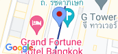 地图概览 of Grand Fortune Hotel Bangkok