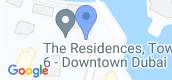 地图概览 of The Residences 6