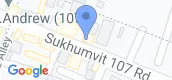 地图概览 of Voque Place Sukhumvit 107