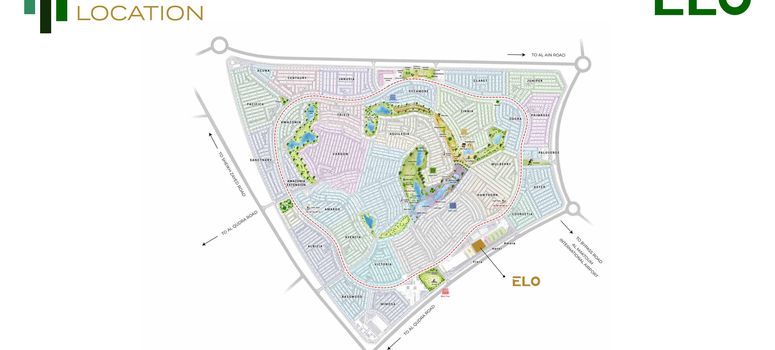 Master Plan of ELO at Damac Hills 2 - Photo 1