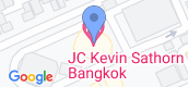 地图概览 of JC Kevin Sathorn Bangkok