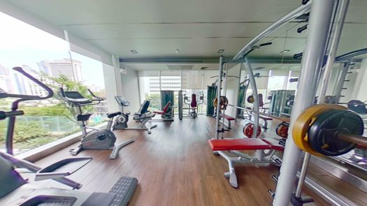 3D视图 of the Fitnessstudio at The Parkland Grand Asoke-Phetchaburi