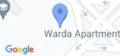 マップビュー of Warda Apartments 2A