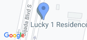 지도 보기입니다. of Lucky 1 Residence