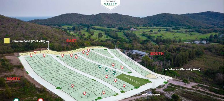 Master Plan of เอมเมอรัล วัลเล่ย์ - Photo 1