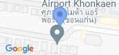 Map View of Supalai Novo Ville Airport Khon Kaen 
