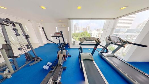 3D视图 of the Fitnessstudio at The Alcove 49