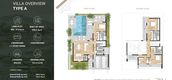 Поэтажный план квартир of One Residence Lakeside by Redwood Luxury