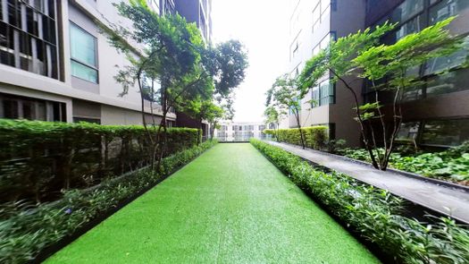 3D视图 of the Communal Garden Area at Centric Ari Station