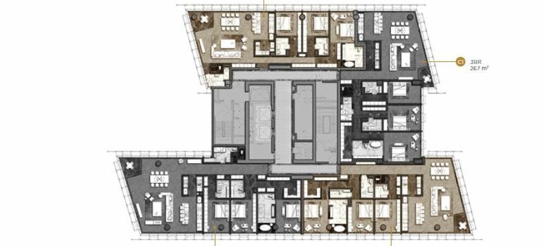 Master Plan of The Vertex Private Residence - Photo 2