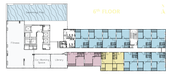 建筑平面图 of The President Charan - Yaek Fai Chai Station