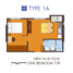 1 Schlafzimmer Wohnung zu verkaufen im The Parkland Ratchada-Thapra, Dao Khanong, Thon Buri