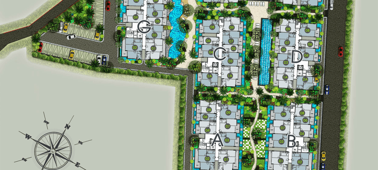 Master Plan of The Title Rawai Phase 3 West Wing - Photo 1