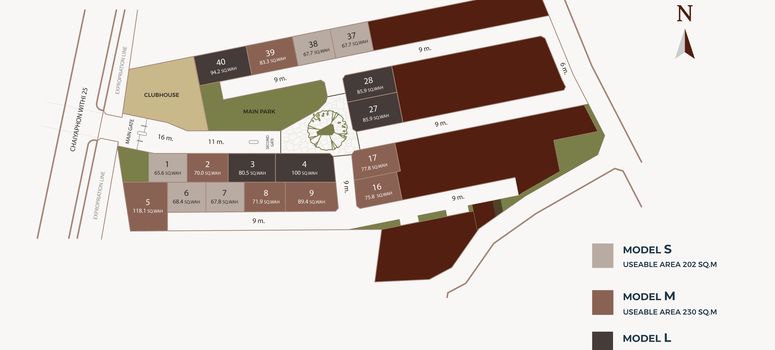 Master Plan of PYCHE Pattaya – Motorway - Photo 1