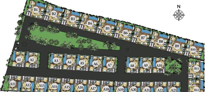 Master Plan of Monetaria Villas - Photo 1