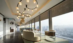 写真 3 of the Lounge / Salon at The Ritz-Carlton Residences At MahaNakhon