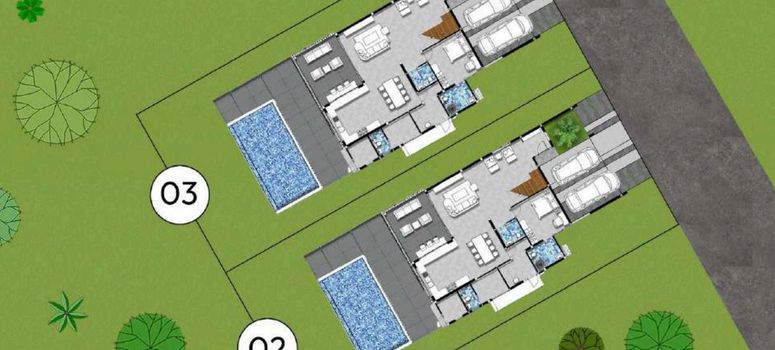 Master Plan of 999@World Club Land Modern and Luxury Pool Villas - Photo 1