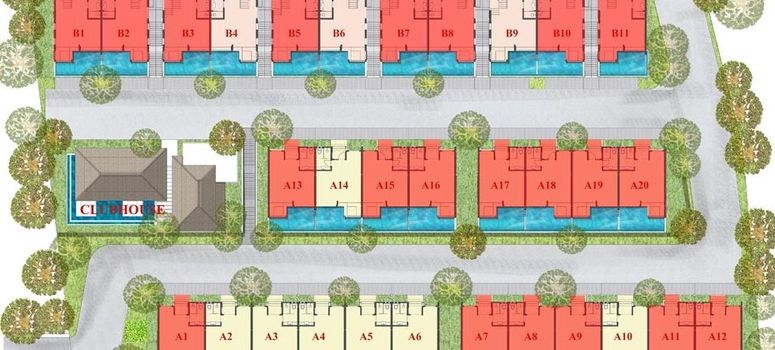 Master Plan of อันดาคิรี พูลวิลล่า - Photo 1