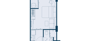 单元平面图 of Atmoz Tropicana Bangna