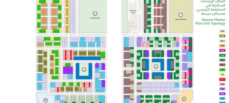 Master Plan of Nasma Residences - Photo 1