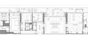 Unit Floor Plans of The Residences Dorchester Collection Dubai