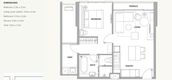 Поэтажный план квартир of Kraam Sukhumvit 26