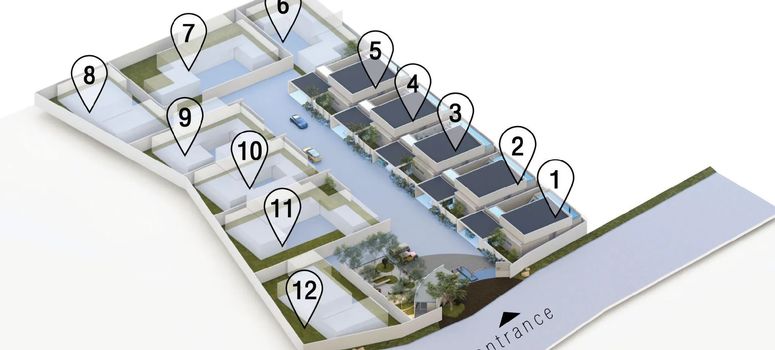 Master Plan of Ocean Oasis Pool Villa - Photo 1