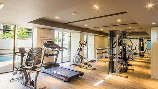 3D视图 of the Communal Gym at Palm Springs Nimman (Parlor)