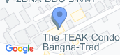 Map View of The Teak Bangna-Trad