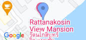 Map View of Rattanakosin View Mansion