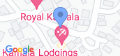 Map View of Kamala Lodgings