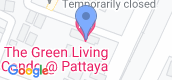 Map View of The Green Living Condo Pattaya