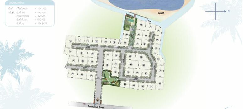 Master Plan of Sea Breeze Villa Pattaya - Photo 1