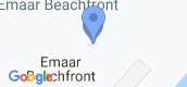 Map View of Beach Isle Emaar Beachfront 