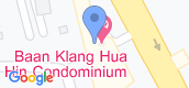 地图概览 of Baan Klang Hua Hin Condominium