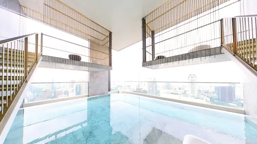 3D Walkthrough of the Communal Pool at 28 Chidlom