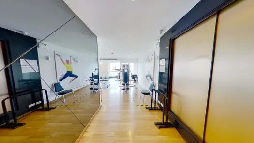 3D视图 of the Fitnessstudio at Ivy Sathorn 10